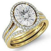 Sterling Silver Semi Mount Ring Setting Oval OV 8X6mm - Syzjewelry